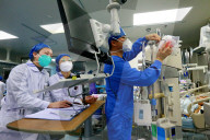 NEWS - Coronavirus: Notaufnahme eines Krankenhauses in Suining in der südwestchinesischen Provinz Sichuan