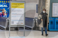 Public urged to wear face masks due to surge in Covid and Flu. 