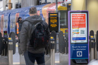 New Year Rail Strikes, London, UK. 