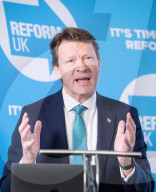 Richard Tice, Reform UK Press Conference at The Conrad Hotel, London
