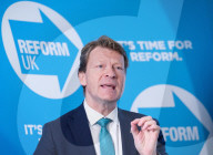 Richard Tice, Reform UK Press Conference at The Conrad Hotel, London