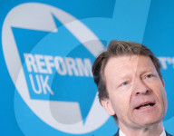 Richard Tice, Reform UK Press Conference at The Conrad Hotel, London