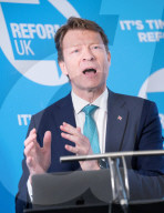 Richard Tice, Reform UK Press Conference at The Conrad Hotel, London