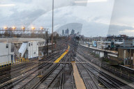 New Year Rail Strikes in London, UK.