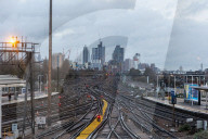New Year Rail Strikes in London, UK.