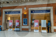 New Year Rail Strikes in London, UK.
