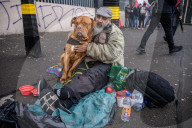 New Year Rail Strikes in London, UK.