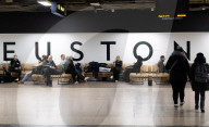 Euston station during a rail strike day, London, Great Britain 
6th January 2023