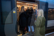 New Year Rail Strikes London, UK.