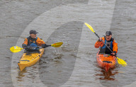 Heavy rain and strong winds this weekend in London, UK.
