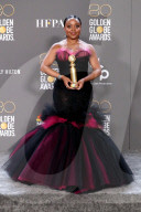 80th Annual Golden Globe Awards, Press Room, Beverly Hilton, Los Angeles, USA - 10 Jan 2023