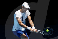 TENNIS - Australian Open: Nadal und Djokovic im Training