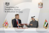 BEIS Secretary Grant Shapps visit to The UAE