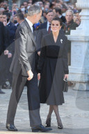 ROYALS - BegrÃ¤bnis fÃ¼r KÃ¶nig Konstantin in der Kathedrale von Athen