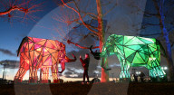 Canary Wharf Winter Lights festival 2023: First look at the luminous spectacle taking over E14