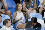 PEOPLE - Sophia Thomalla sitzt in der Spielerbox ihres Freundes Alexander Zverev bei den Australian Open