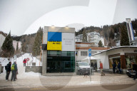 NEWS - WEF: Checkpoints am Eingang von Davos 
