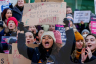 NHS Strike March from UCLH to Downing Street, London, UK