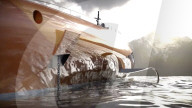 FEATURE -  Hydrofoil-Superyachtkonzept rast mit 130 km/h übers Wasser