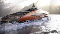 FEATURE -  Hydrofoil-Superyachtkonzept rast mit 130 km/h übers Wasser