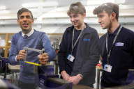 Prime Minister Rishi Sunak Milton Keynes Visit