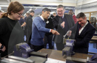 Prime Minister Rishi Sunak Milton Keynes Visit