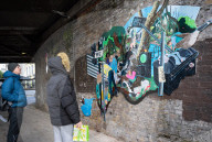 Artist Flo Brooks unveils Inner Bark Out, a new large-scale public artwork in Clapham, London, UK.