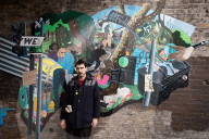 Artist Flo Brooks unveils Inner Bark Out, a new large-scale public artwork in Clapham, London, UK.