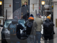 Conservative Party Chairman, Nadhim Zahawi leaving party headquarters in London, UK.