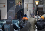 Conservative Party Chairman, Nadhim Zahawi leaving party headquarters in London, UK.