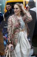 PEOPLE - Sarah Jessica Parker am Set von And Just Like That in New York