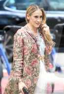 PEOPLE - Sarah Jessica Parker am Set von And Just Like That in New York