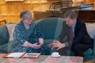 The Prime Minister Rishi Sunak hosts cabinet at Chequers