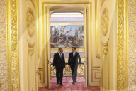 Foreign Secretary James Cleverly meets Ilia Darchiashvili