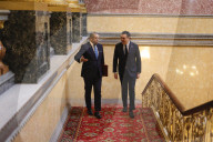 Foreign Secretary James Cleverly meets Ilia Darchiashvili