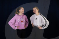 Tennis players and doubles partners Olivia Nicholls and Alicia BarnettTennis players and doubles partners Olivia Nicholls and Alicia Barnett