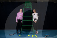 Tennis players and doubles partners Olivia Nicholls and Alicia BarnettTennis players and doubles partners Olivia Nicholls and Alicia Barnett