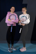 Tennis players and doubles partners Olivia Nicholls and Alicia BarnettTennis players and doubles partners Olivia Nicholls and Alicia Barnett