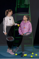 Tennis players and doubles partners Olivia Nicholls and Alicia BarnettTennis players and doubles partners Olivia Nicholls and Alicia Barnett