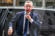 Michael Gove, Secretary of State for Levelling Up, attends BBC New Broadcasting House, London, UK