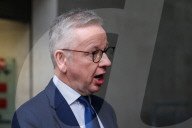 Michael Gove, Secretary of State for Levelling Up, attends BBC New Broadcasting House, London, UK