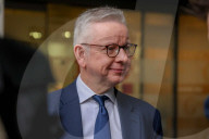Michael Gove, Secretary of State for Levelling Up, attends BBC New Broadcasting House, London, UK