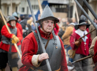 51st Parade of the English Civil War Society in The Mall and Horse Guards Parade, London, UK
