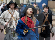 51st Parade of the English Civil War Society in The Mall and Horse Guards Parade, London, UK