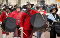 51st Parade of the English Civil War Society in The Mall and Horse Guards Parade, London, UK