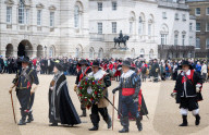51st Parade of the English Civil War Society in The Mall and Horse Guards Parade, London, UK