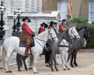 51st Parade of the English Civil War Society in The Mall and Horse Guards Parade, London, UK