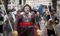 51st Parade of the English Civil War Society in The Mall and Horse Guards Parade, London, UK