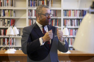 Foreign Secretary James Cleverly Visits The Wiener Holocaust Library