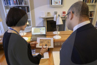 Foreign Secretary James Cleverly Visits The Wiener Holocaust Library